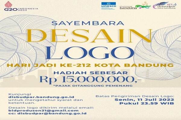 Cara Mengikuti Sayembara Desain Logo HUT Kota Bandung