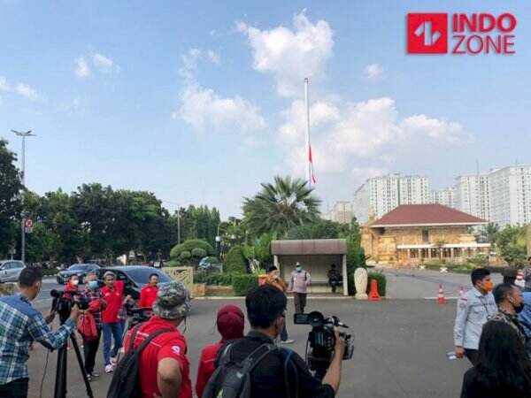 Suasana Terkini di TMP Kalibata Jelang Pemakaman Tjahjo Kumolo