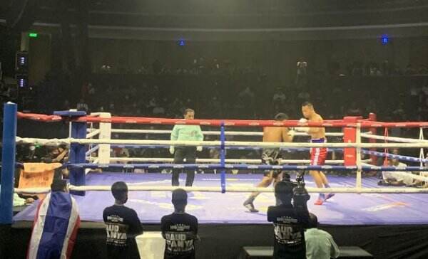 Menang TKO, Daud Yordan Hancurkan Panya Uthok di Ronde Keenam