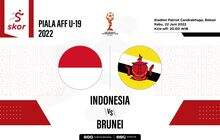 LIVE Update: Indonesia vs Brunei di Piala AFF U-19 2022