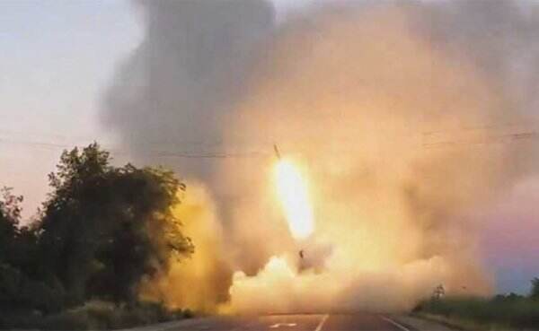 Terekam Kamera Pertama Kali Ukraina Gunakan Rudal Bantuan AS, Jangkau HIMARS Mencapai 500 Km