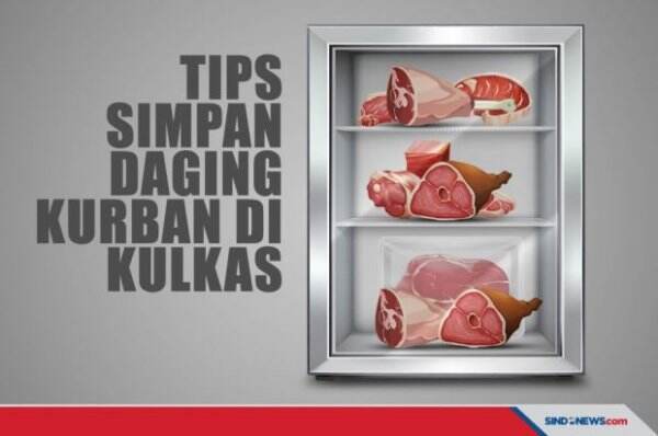 7 Cara Menyimpan Daging Kurban di Kulkas, Tahan Sampai 12 Bulan