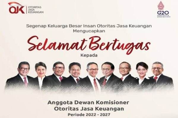 Sah! Ini 9 Nama Dewan Komisioner Baru OJK Masa Jabatan 2022–2027