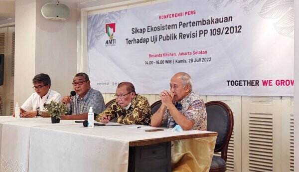 AMTI dan Ekosistem Sektor Tembakau Nyatakan Sikap, Tolak Revisi PP 109/2012