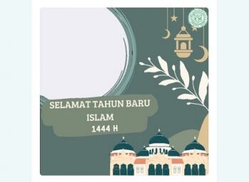 10 Link Twibbon Tahun Baru Islam 1 Muharram 1444 H dan Cara Membuatnya