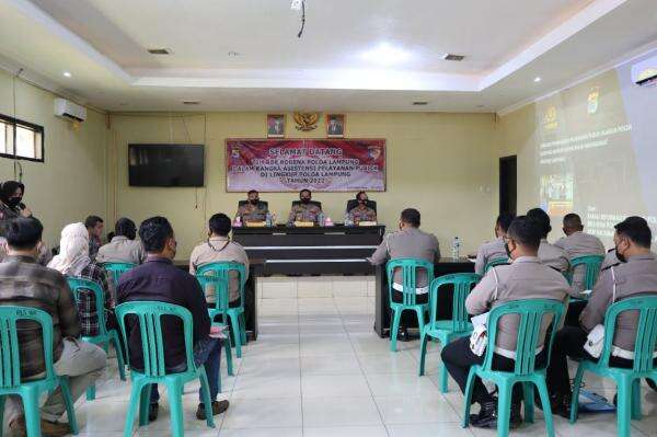 Polda Lampung Gelar Asistensi Pelayanan Publik di Mapolres Way Kanan