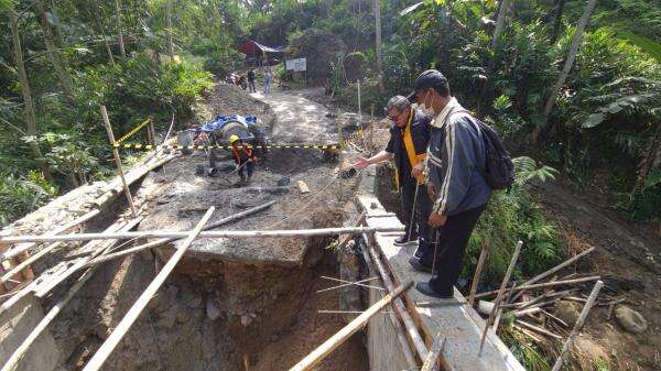 Bupati Garut Monitoring Progres Infrastruktur di Wilayah Selatan