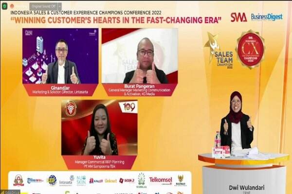 Unggul Inovasi Digital, Lintasarta Raih Indonesia Customer Experience Champion 2022
