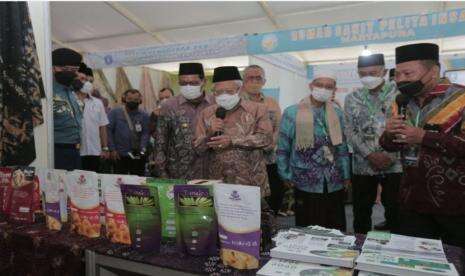 Kehadiran Wapres Semangati Pesantren Hasilkan Produk Terbaik