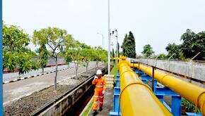 Program Strategi Nasional Pipa Gas Cisem Senilai Rp1,7 Triliun Mulai Dibangun