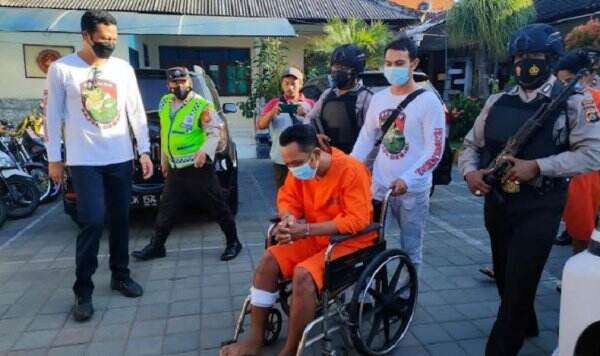 Kabur saat Ditangkap, Jambret Spesialis Wisatawan di Bali Ditembak Polisi