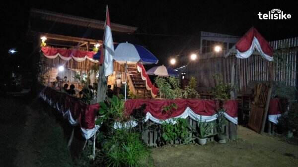 Hiasi Kedai dengan Nuansa Revolusi, Lapak ini Dipadati Pengunjung