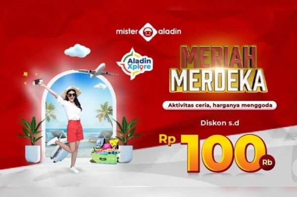 Merdekakan Isi Dompetmu dengan Diskon hingga Rp100 Ribu di Mister Aladin untuk Tur dan Aktivitas!