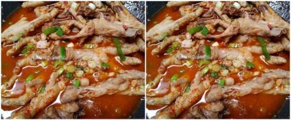 Resep ceker kuah merah, sederhana dan pedasnya bikin ketagihan