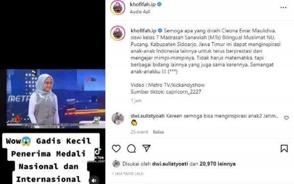 Membanggakan, Siswi Asal Sidoarjo ini Raih 90 Medali
