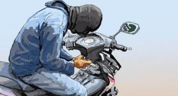 Curi Motor Teman Pria Ini Diringkus Polsek Anyar