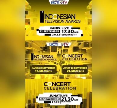 Indonesia Television Awards, LIVE di RCTI, GTV, RCTI+ dan Vision+ ...