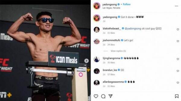 Kena Pukulan Siku, Mata Petarung UFC Asal China Nyaris Sobek di Duel Penuh Darah