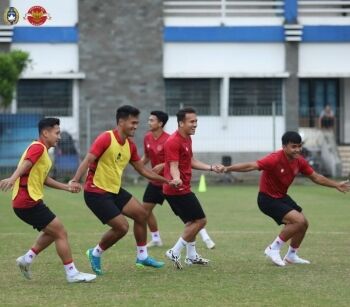 Jelang Timnas Indonesia vs Timnas Curacao, Egy Maulana Vikri Dkk Latihan Tertutup di Stadion Sidolig