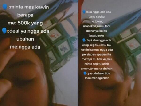 Nyesek! Wanita Curhat WA Diblokir Calon Suami Gegara Minta Mahar Rp500 Ribu: Dia Marah