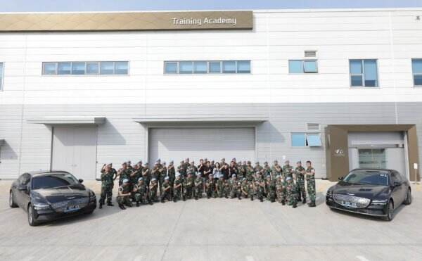 Tim Gabungan Paspampres G20 Ikuti Pelatihan Mobil Listrik Hyundai