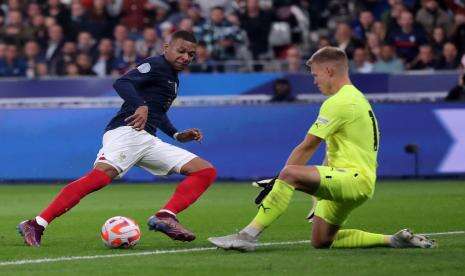 Gol Mbappe dan Giroud Bantu Prancis Tekuk Austria 2-0