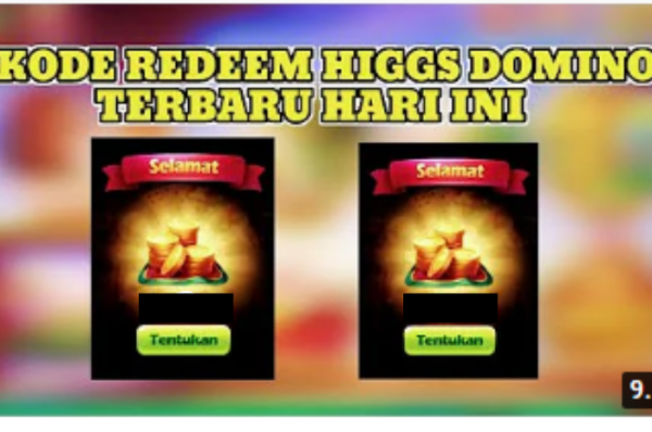 Kumpulan Kode Penukaran Higgs Domino Hari Ini Rabu 28 September 2022 Masih Aktif 1 Menit yang Lalu Chip Gratis