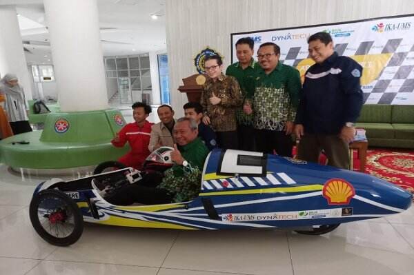 Mobil Listrik Tim ECRC UMS Siap Tampil di Mandalika International Street Cucuit