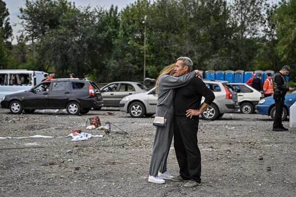 Russia Serang Konvoi Kemanusiaan di Zaporizhzhia
