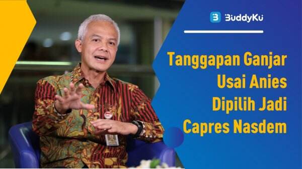 Tanggapan Ganjar Usai Anies Dipilih Jadi Capres Nasdem