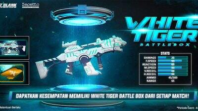 White Tiger Point Blank Hadir, Saksikan Keganasan Macam Putih! | News+ ...