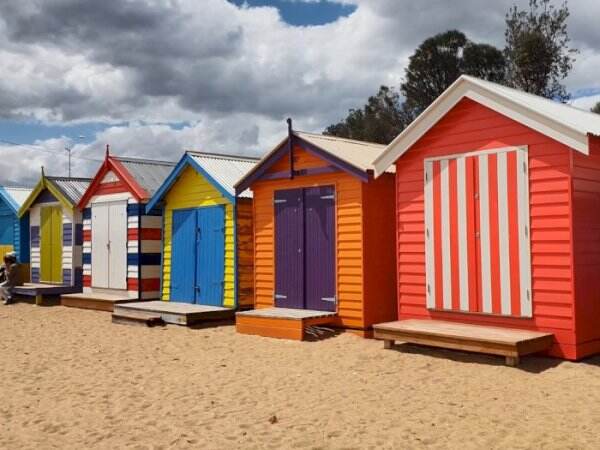 Brighton Bathing Box Rumah Kayu Warna Warni Di Tepi Pantai Australia Ternyata Toilet News