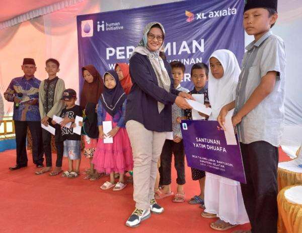 XL Axiata Bangun Sarana Air Bersih dan Jembatan Desa di Banyuasin ...