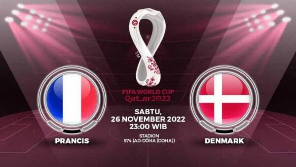 Link Live Streaming Piala Dunia 2022: Prancis vs Denmark