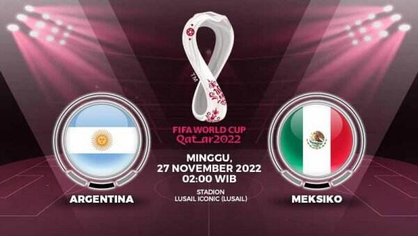 Link Live Streaming Piala Dunia 2022: Argentina vs Meksiko