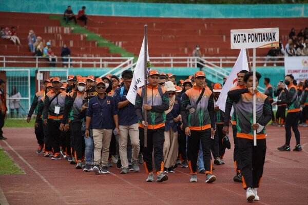 Kantongi 182 Medali Emas, Pontianak Juara Umum Porprov Kalbar