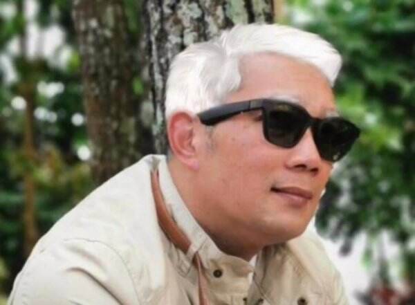Heboh Rambut Putih, Ridwan Kamil Langsung Cat Rambut Bewarna Putih