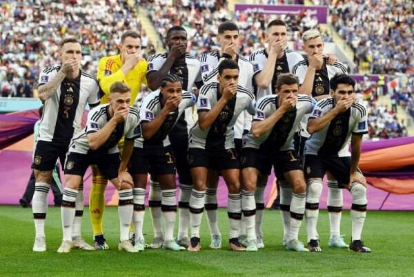 Ribut, Sejumlah Pemain Timnas Jerman Ternyata Tolak Aksi Protes Tutup Mulut di Piala Dunia 2022