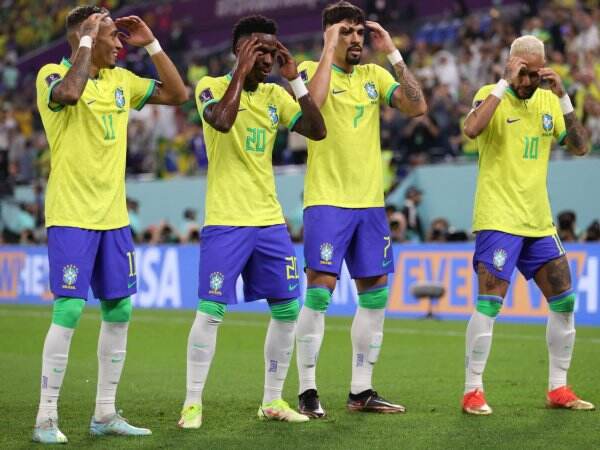Beda Kelas, Brasil Bantai Korea Selatan Ampun-ampunan