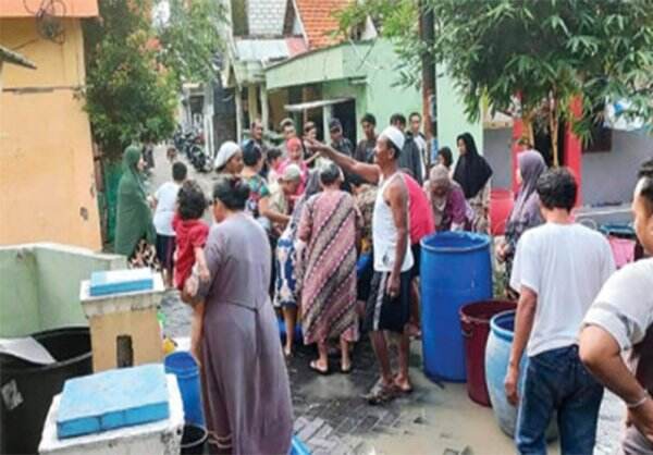 Sepekan Macet Total, Air PDAM Gresik Mulai Mengalir Lagi