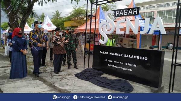 Hidupkan Salamrejo, Resmikan Pasar SSenja