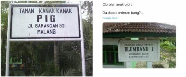 Cuma di Indonesia, 11 nama sekolah ini uniknya bikin nyengir