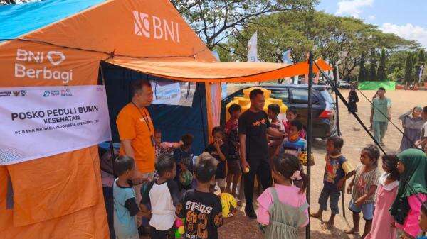 BNI Hadirkan Layanan Kesehatan dan Trauma Healing bagi Masyarakat Terdampak Bencana NTT BNI Hadirkan Layanan Kesehatan dan Trauma Healing bagi Masyarakat Terdampak Bencana NTT