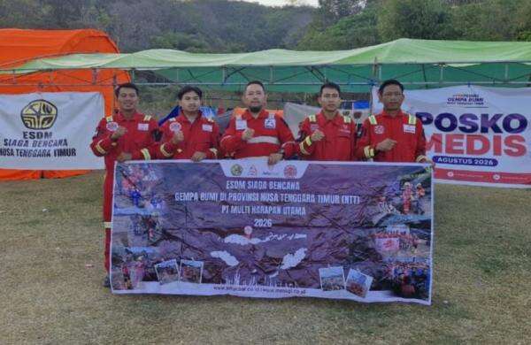 MHU-ESDM Salurkan Bantuan Logistik dan Kesehatan Warga Terdampak Gempa Manggarai MHU-ESDM Salurkan Bantuan Logistik dan Kesehatan Warga Terdampak Gempa Manggarai