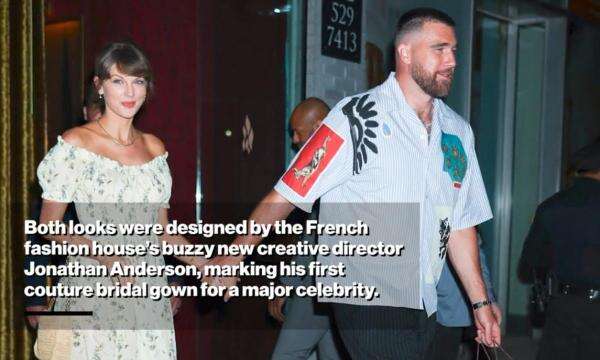 Taylor Swift Pakai Gaun Dior Haute Couture di Pernikahannya dengan Travis Kelce Taylor Swift Pakai Gaun Dior Haute Couture di Pernikahannya dengan Travis Kelce