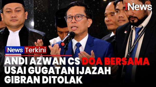 Gugatan Ijazah Gibran Tak Diterima MK, Andi Azwan Cs Langsung Doa Bersama Gugatan Ijazah Gibran Tak Diterima MK, Andi Azwan Cs Langsung Doa Bersama
