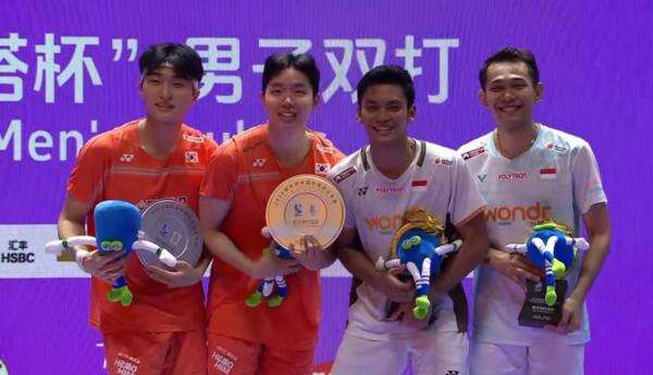 Sikat Ganda Korea, Fajar/Fikri Juara China Open 2026 Sikat Ganda Korea, Fajar/Fikri Juara China Open 2026