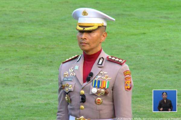 Sosok Kombes Jerrold Kumontoy, Komandan Upacara Penurunan Bendera HUT RI di Istana Sosok Kombes Jerrold Kumontoy, Komandan Upacara Penurunan Bendera HUT RI di Istana