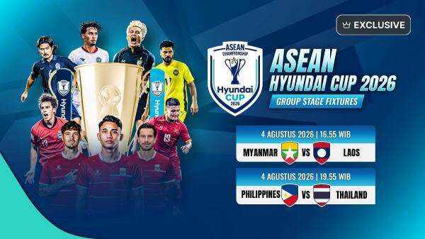 Jadwal Siaran Langsung Piala AFF 2026 Hari Ini: Filipina vs Thailand, Myanmar Hadapi Laos Jadwal Siaran Langsung Piala AFF 2026 Hari Ini: Filipina vs Thailand, Myanmar Hadapi Laos