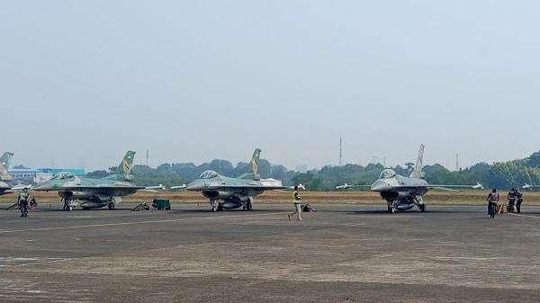 Gladi Bersih HUT RI, 81 Alutsista Jet Tempur F-16 hingga Rafale Melesat di Udara Gladi Bersih HUT RI, 81 Alutsista Jet Tempur F-16 hingga Rafale Melesat di Udara